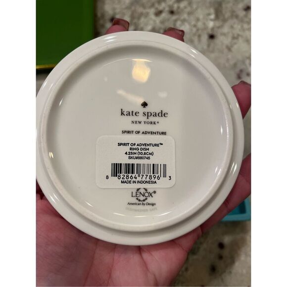 Kate Spade Spirit of Adventure New York Trinket Dish NIB - Picture 4 of 4